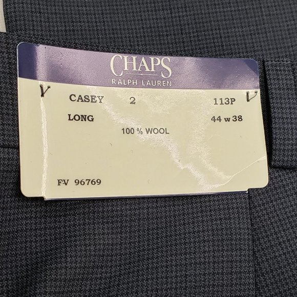 Chaps Ralph Lauren Super 90's Blue Suit